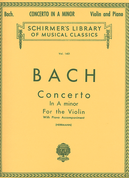 Johann Sebastian Bach: Concerto in A Minor