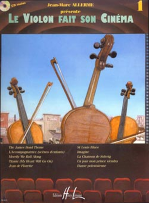 Book cover for Le violon fait son cinema - Volume 1