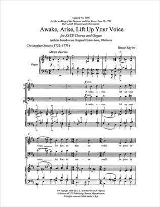 Book cover for Awake, Arise, Lift Up Your Voice
