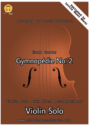 Book cover for Gymnopédie No. 2