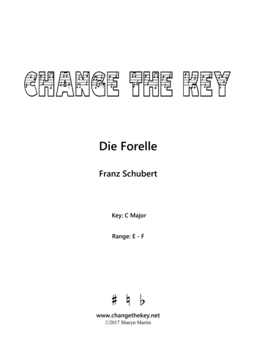 Die Forelle - C Major