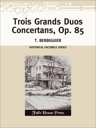 Book cover for Trois Grands Duos Concertans Op. 85