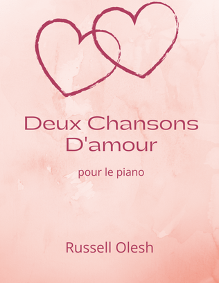 Book cover for Deux Chansons d'amour