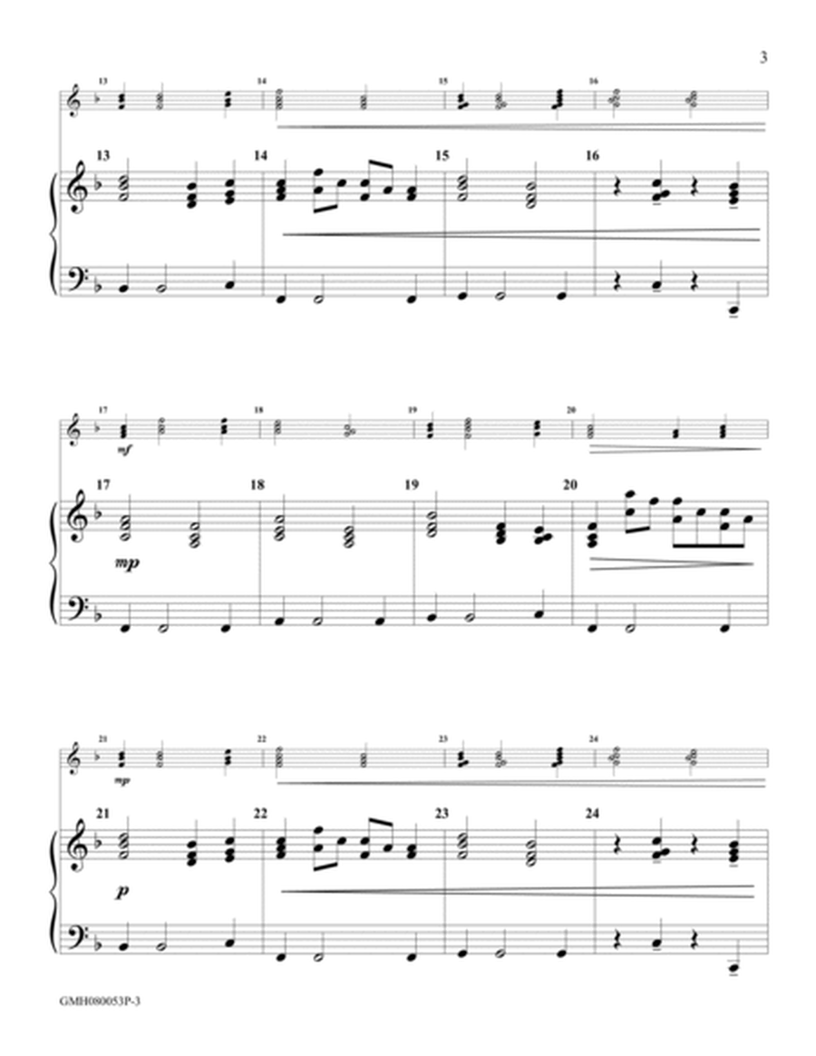 Ring in Triumph – piano accompaniment to 8 bell version image number null