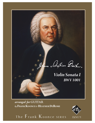 Book cover for Violin Sonata I, BWV 1001