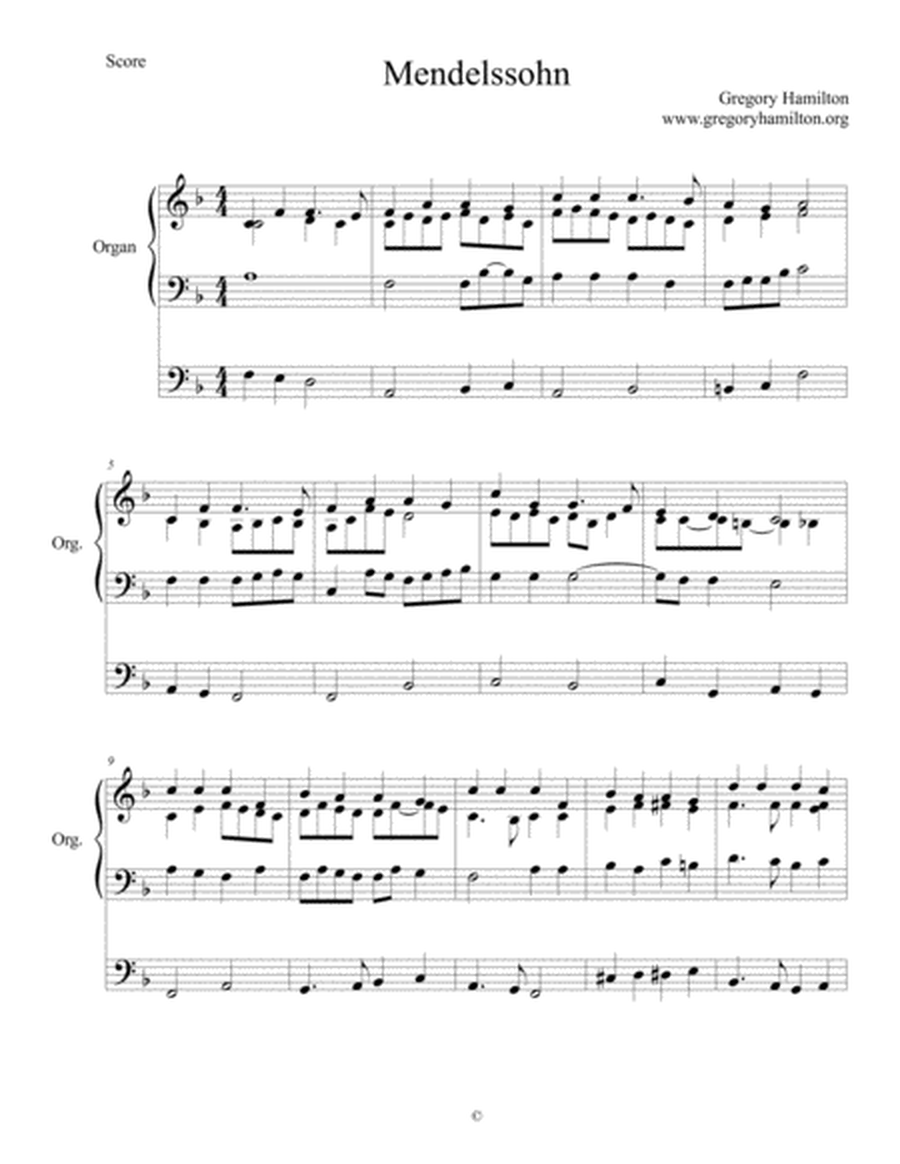 Mendelssohn - Hark! The Herald Angels Sing image number null