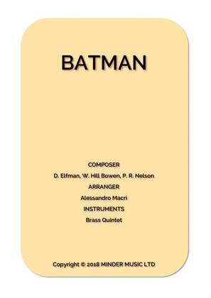 Book cover for Batman