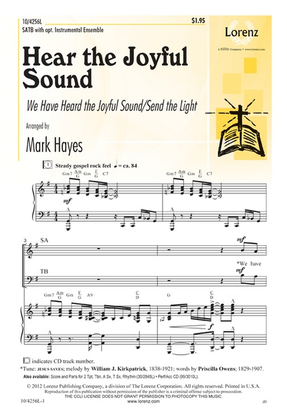 Book cover for Hear the Joyful Sound