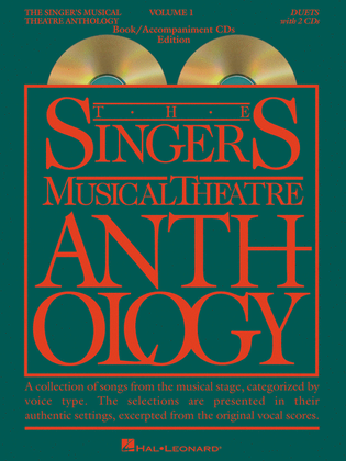 Singer's Musical Theatre Anthology – Volume 1