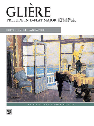 Book cover for Glière: Prelude in D-flat Major, Opus 43, No. 1