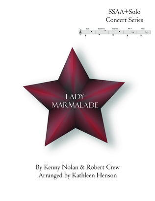 Book cover for Lady Marmalade