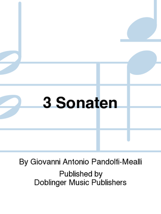 Book cover for 3 Sonaten