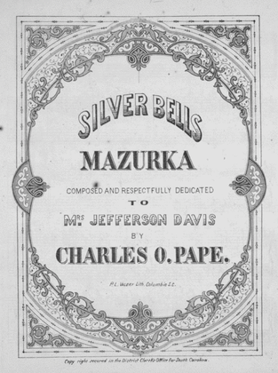 Book cover for Silver Bells Mazurka