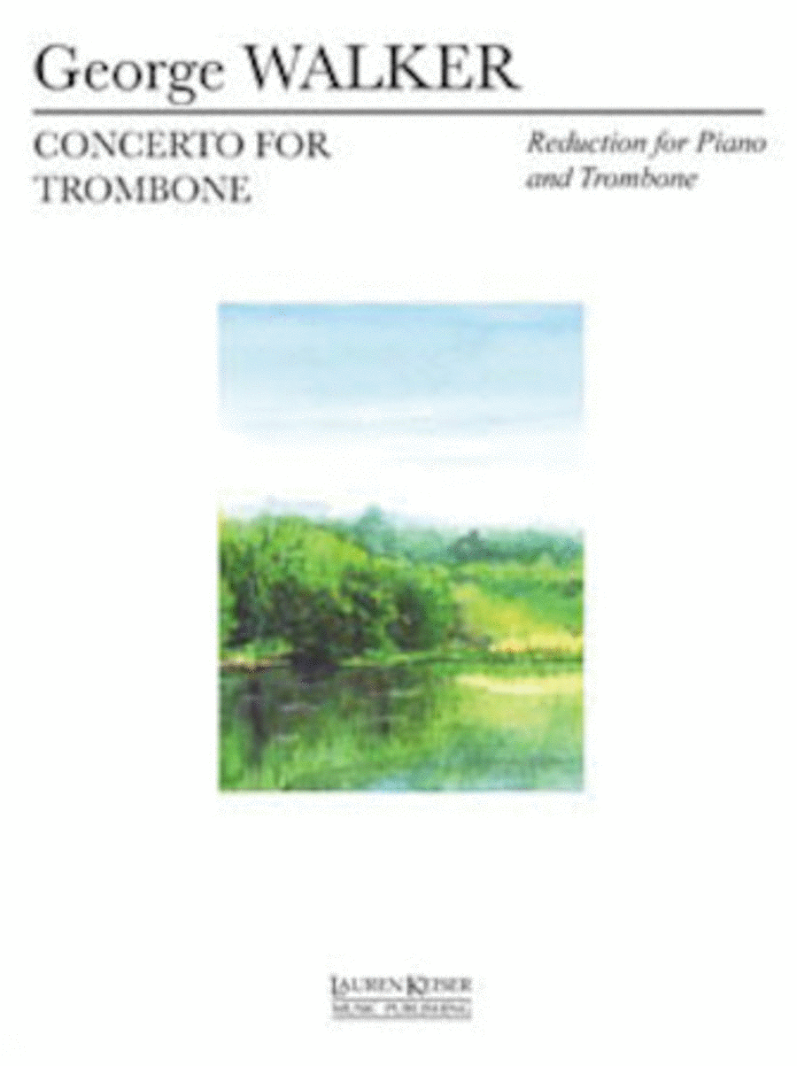 Concerto for Trombone (piano reduction)