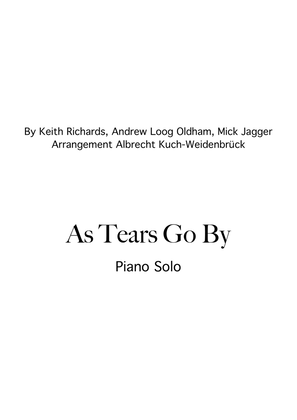 Book cover for As Tears Go By