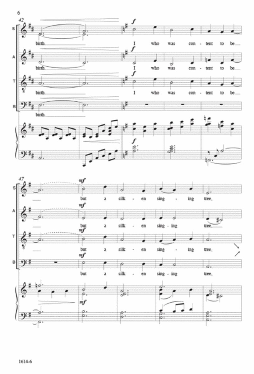 Stars Above and Earth Below - SATB divisi octavo