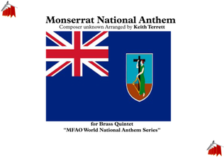 Book cover for Montserrat National Anthem for Brass Quintet