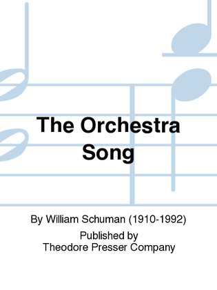 Book cover for The Orchestra Song