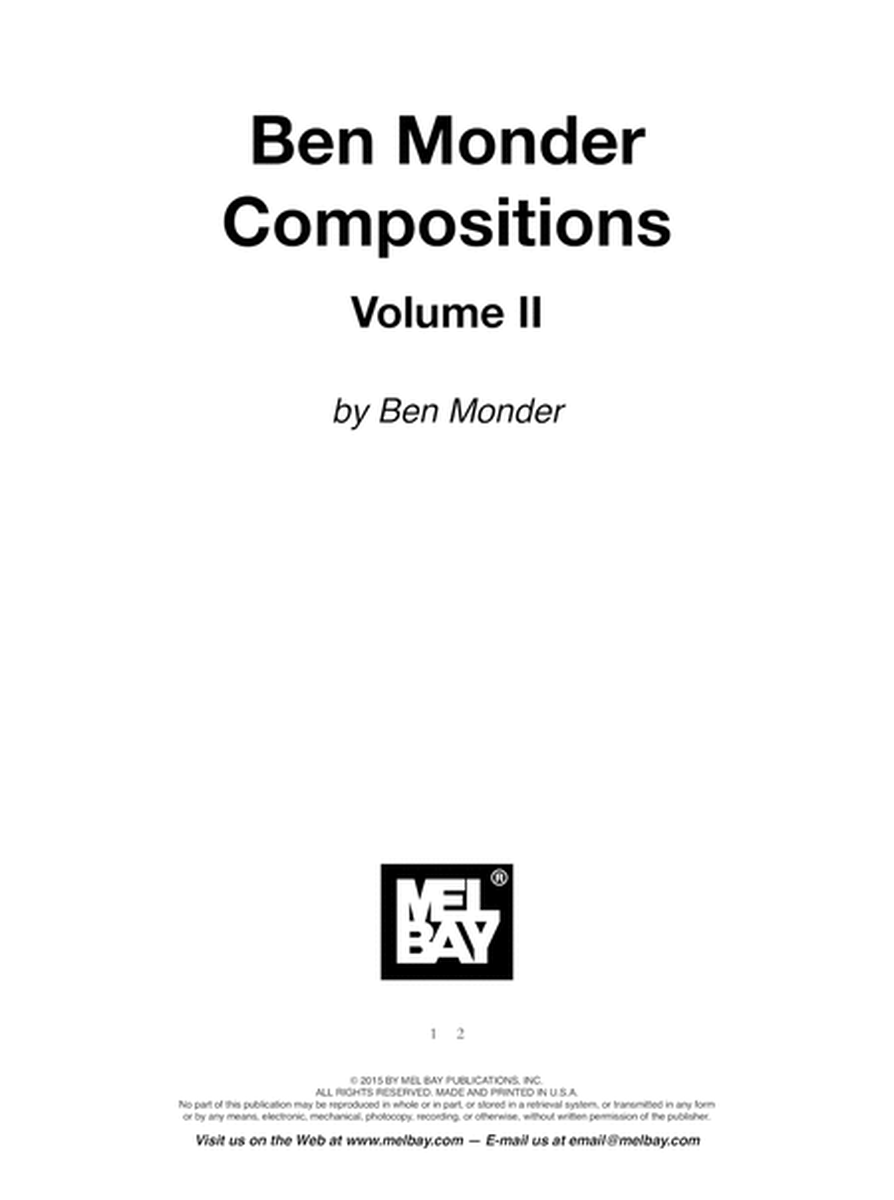 Ben Monder Compositions, Volume II