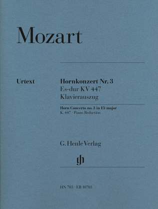 Horn Concerto [No. 3] in E flat major K. 447