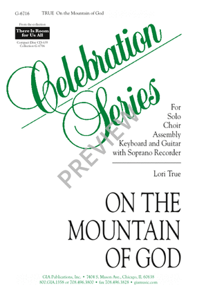 Book cover for On the Mountain of God