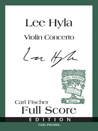 Book cover for Violin Concerto