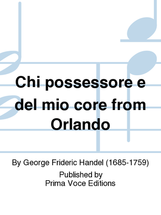 Book cover for Chi possessore e del mio core from Orlando