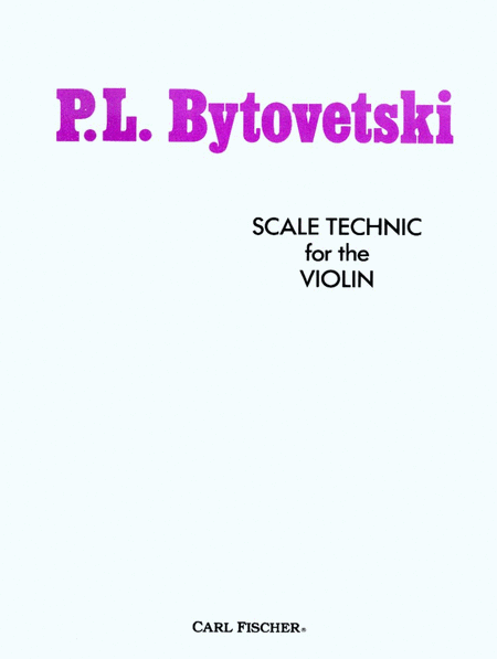 Scale Technic for the Violin