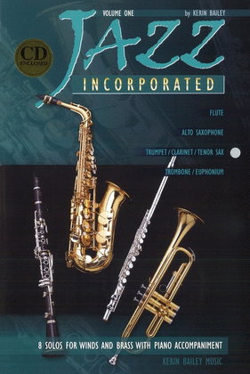 Book cover for Jazz Incorporated Vol 1 Tpt / Cla / Ten Sax & Pno