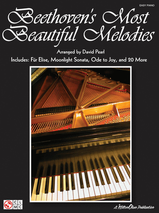 Book cover for Beethoven's Most Beautiful Melodies