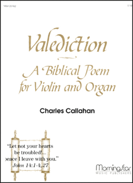 Valediction: A Biblical Poem for Violin and Organ