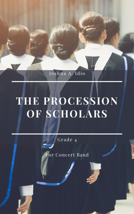 Book cover for The Procession of Scholars