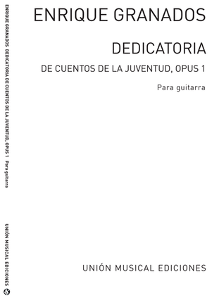 Book cover for Didicatoria Op.1