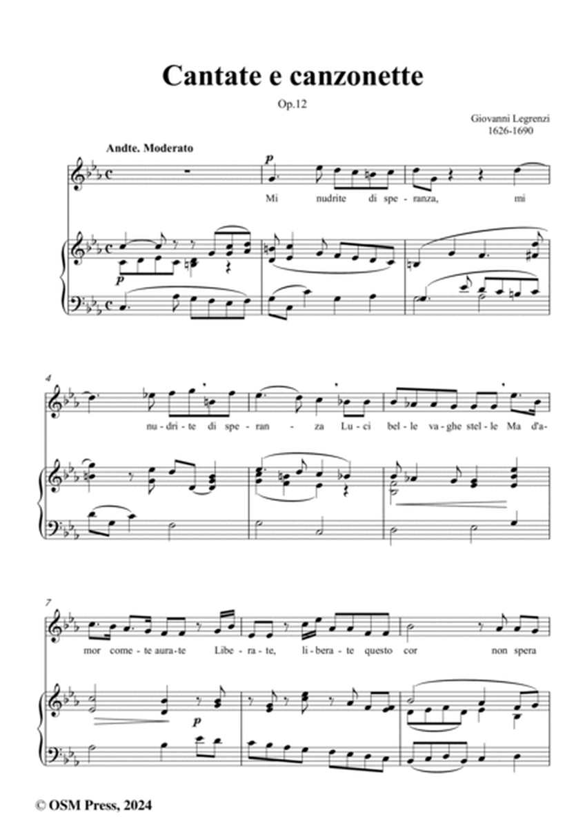 Legrenzi-Cantate e canzonette,Op.12,in c minor