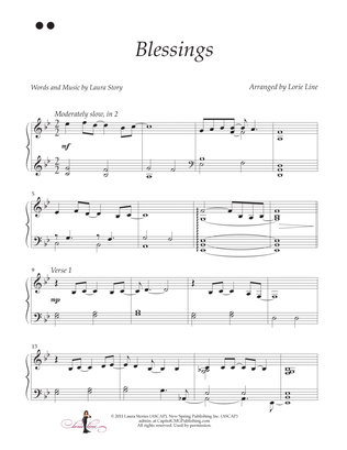 Book cover for Blessings