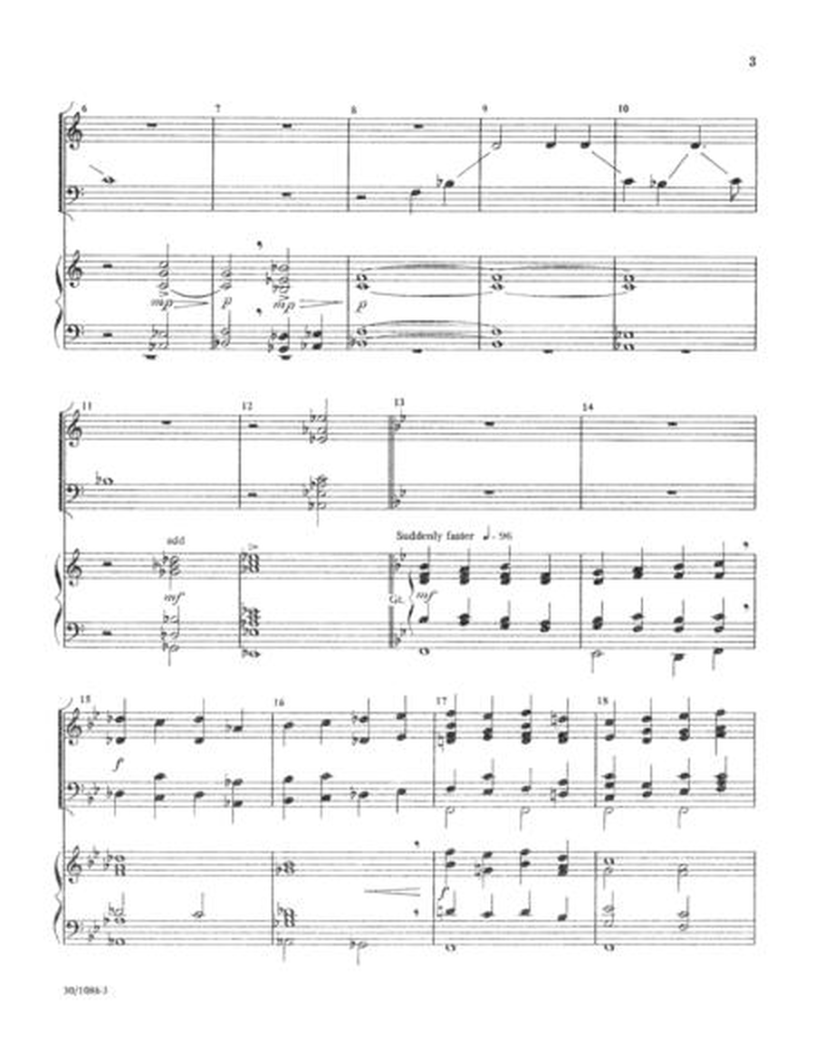Trilogy for Easter - Organ/Full Score