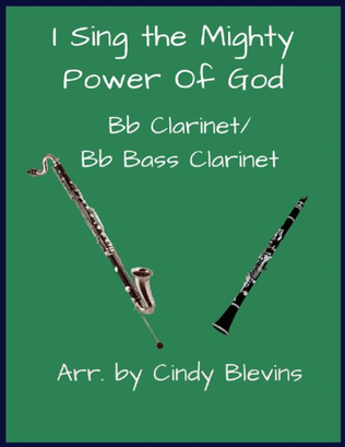 I Sing the Mighty Power Of God, Bb Clarinet and Bb Bass Clarinet Duet