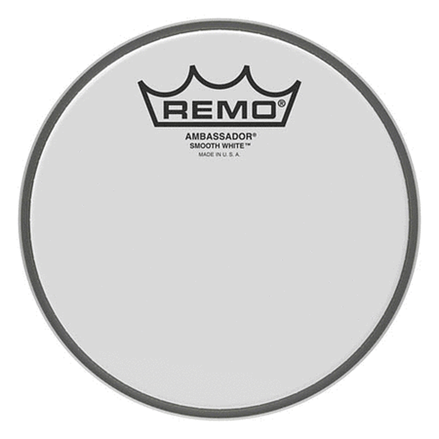 Ambassador Smooth White Series Drumhead