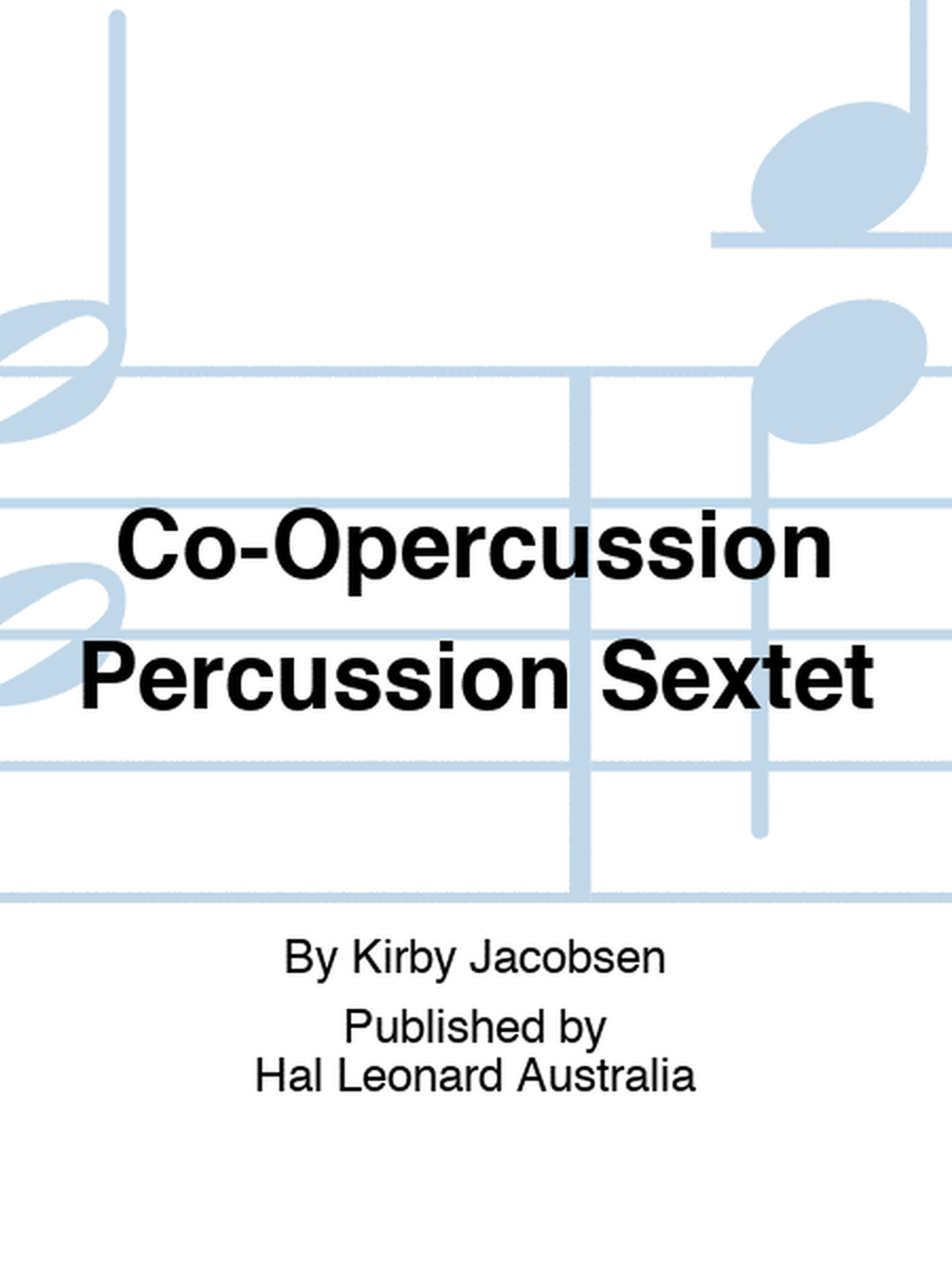 Co-Opercussion Percussion Sextet