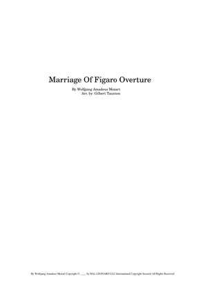 Book cover for Marriage Of Figaro Overture