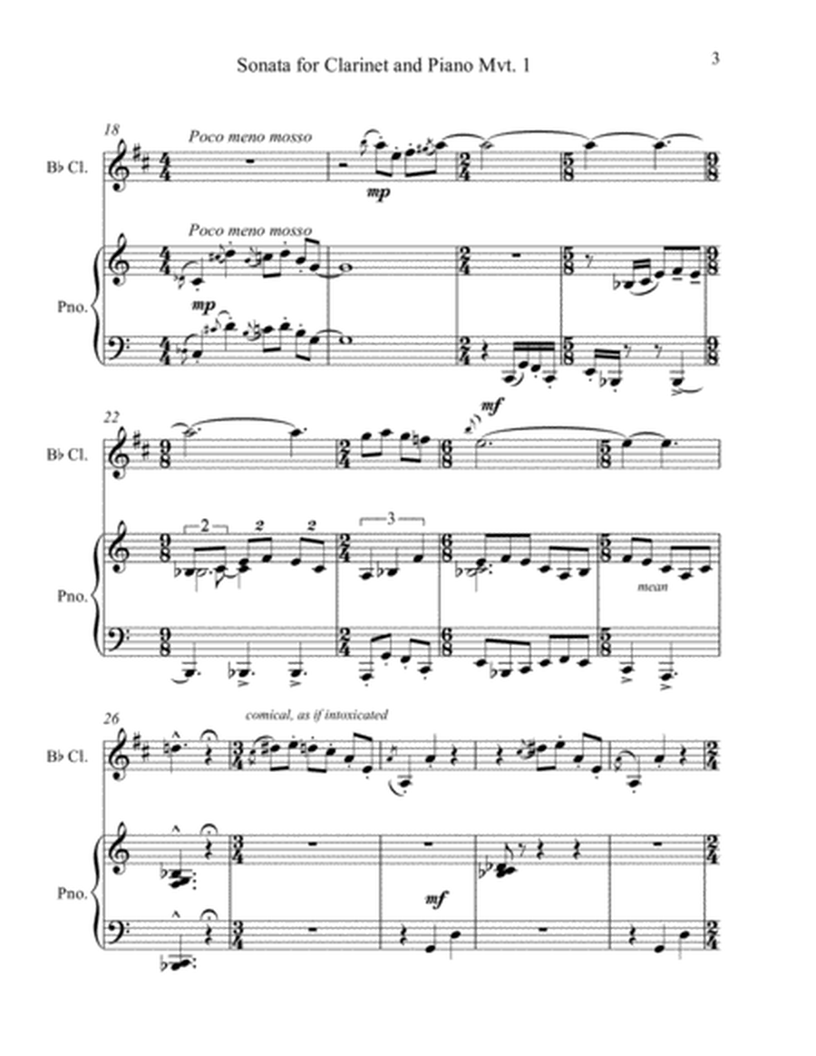 Sonata for Clarinet and Piano