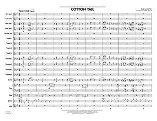 Book cover for Cotton Tail - Conductor Score (Full Score)