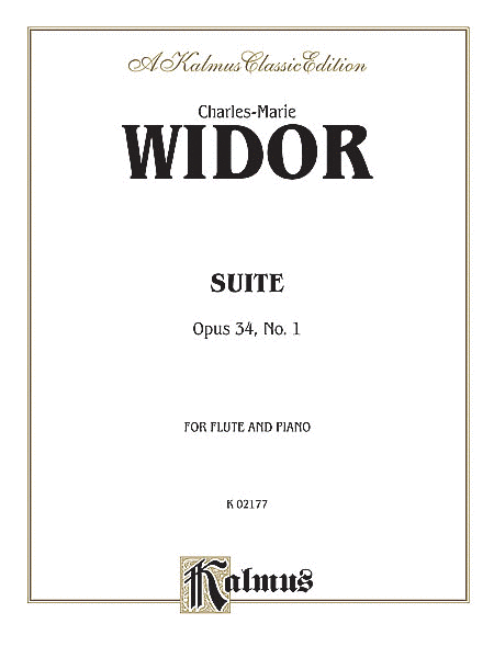 SUITE, Opus 34, No. 1 for Flute and Piano