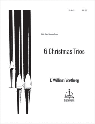 Book cover for 6 Christmas Trios