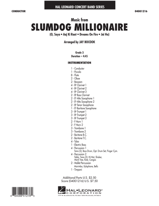 Book cover for Music from Slumdog Millionaire - Full Score