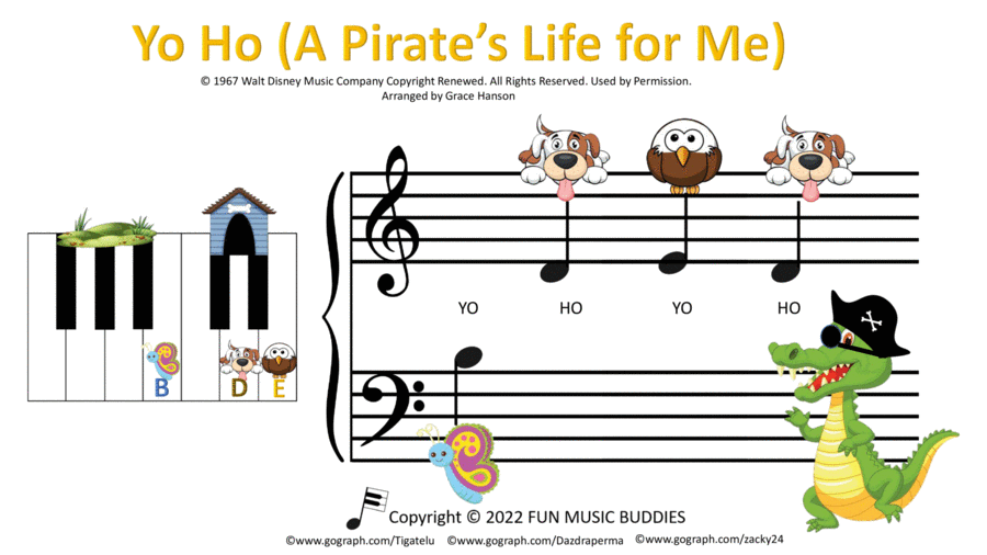 Yo Ho (a Pirate's Life For Me) image number null