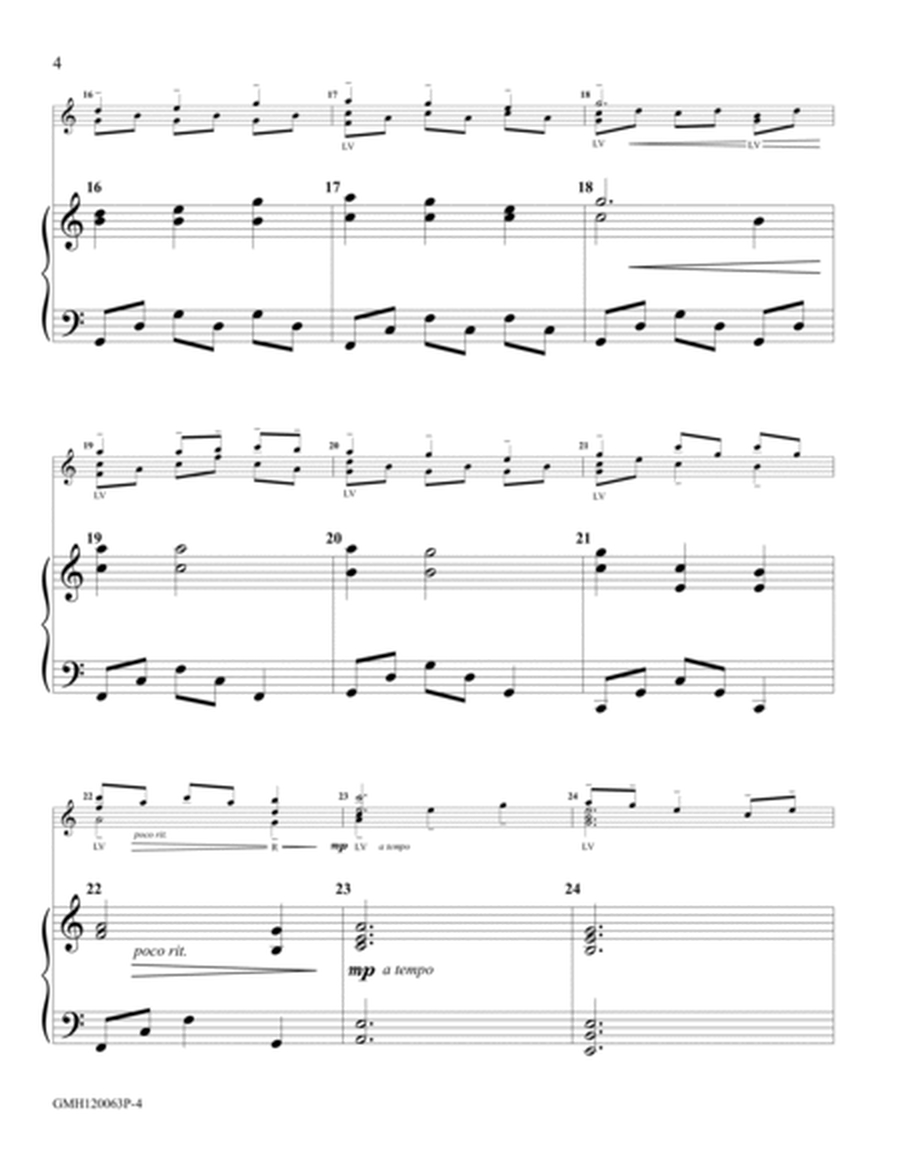 Be Thou My Vision – piano accompaniment to 12 bell version image number null