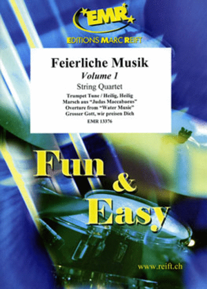 Book cover for Feierliche Musik Volume 1