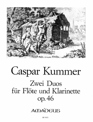 Book cover for 2 Duos op. 46