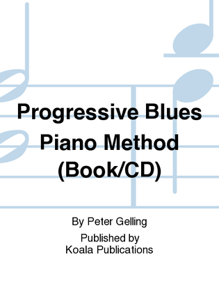 Book cover for Progressive Blues Piano Method (Book/CD)